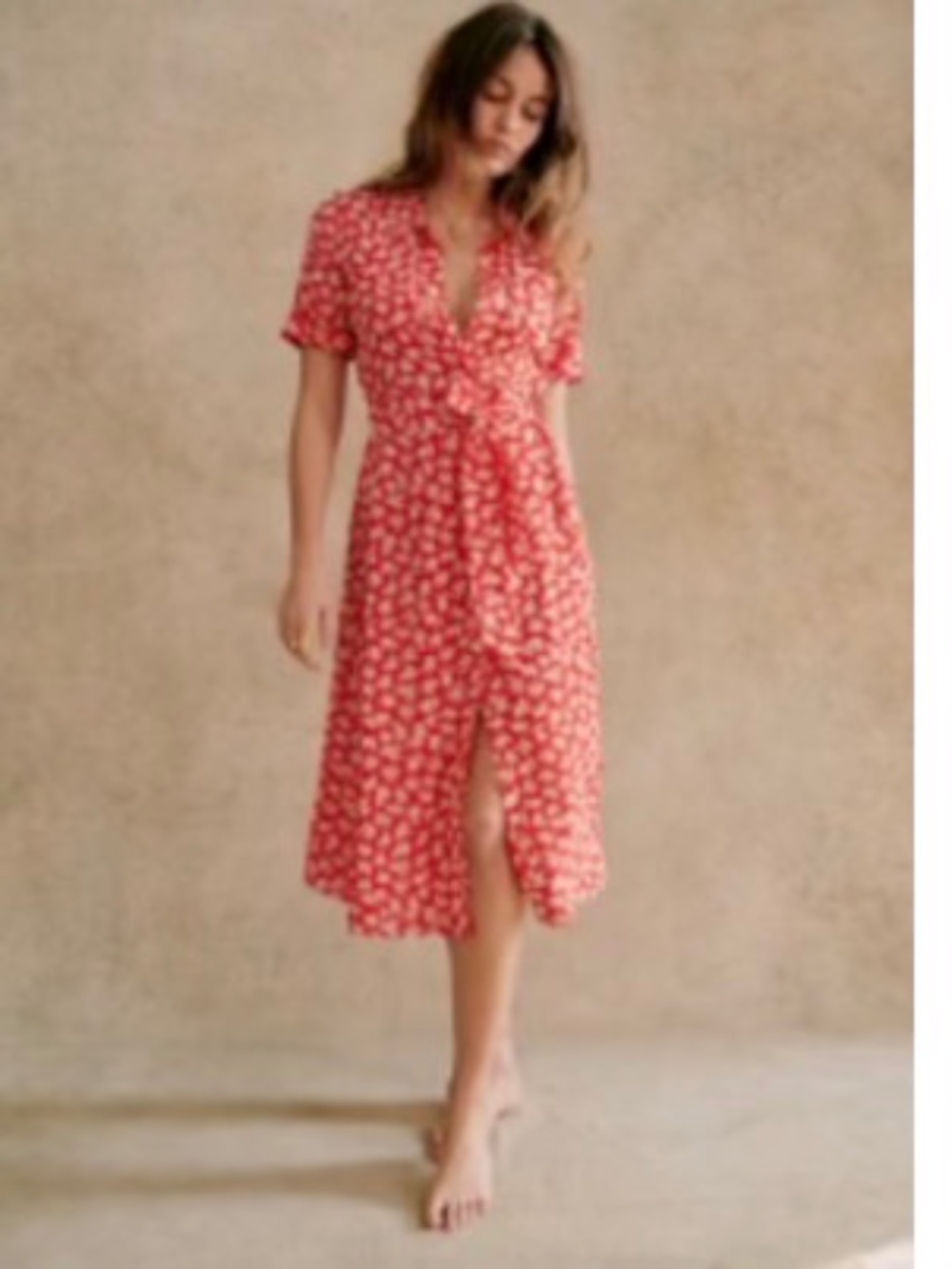 Sézane Adele dress size 46 (14 US)